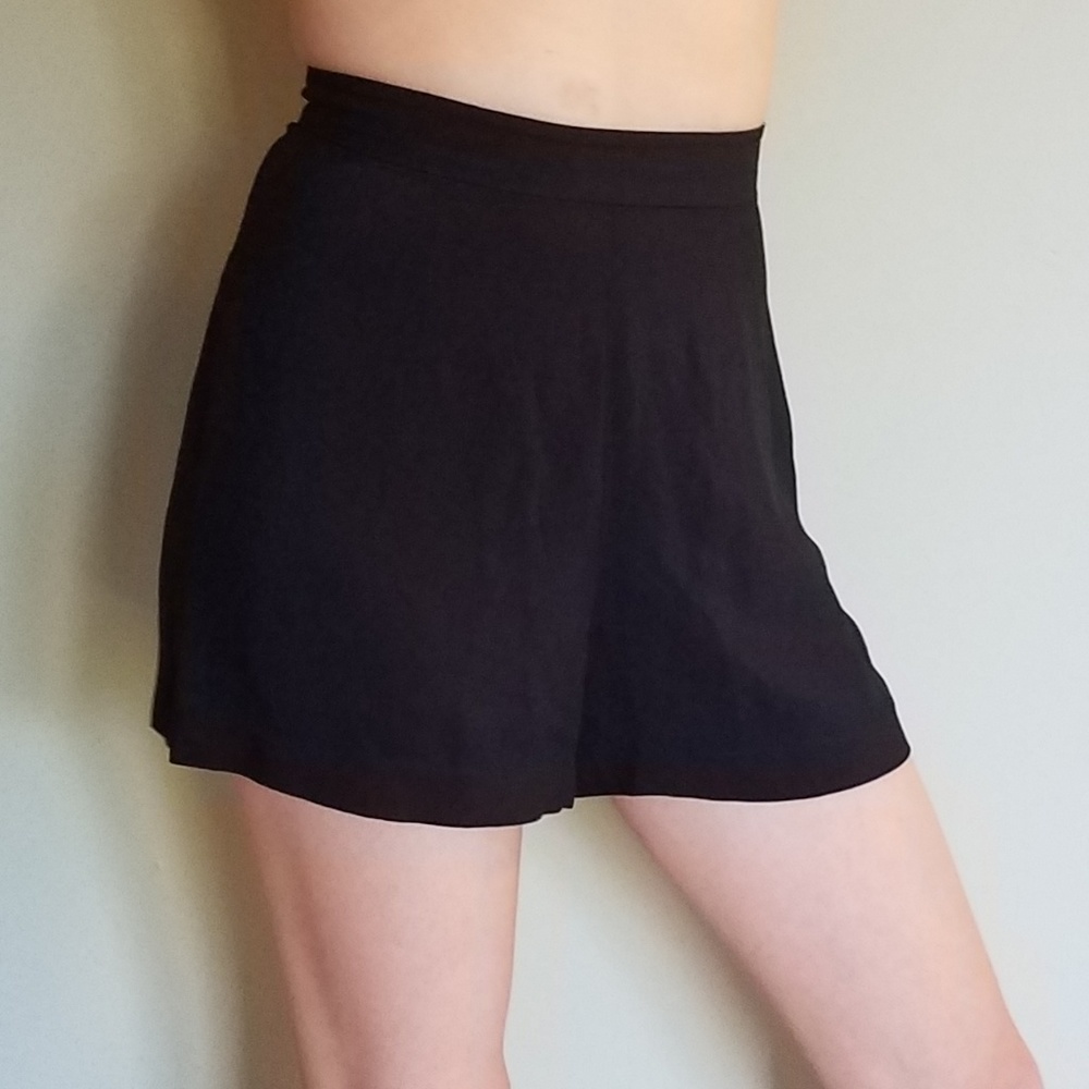 High Waisted Black Shorts size 2